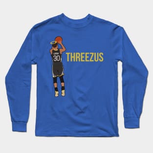 Steph Curry - Threezus Long Sleeve T-Shirt